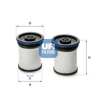 Фильтр топливный UFI Фильтр топливный дизельный OPEL ANTARA 2.2CDTI 26. ...