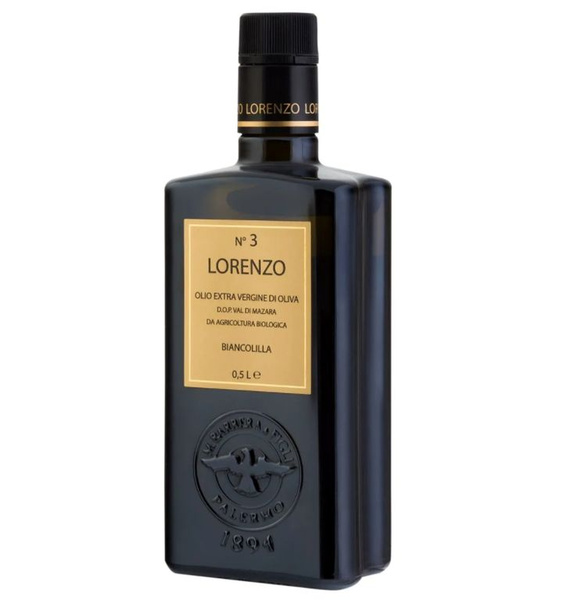 500 мл Оливковое масло Barbera Lorenzo №3 DOP Organic Extra Vergine ...