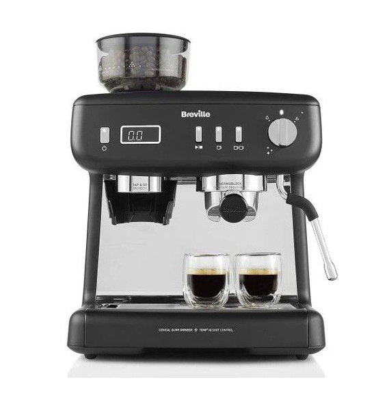 Автоматическая кофемашина Breville Barista Max, серебристый, черный ...