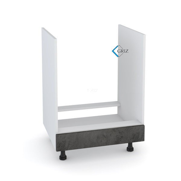 Кухонный модуль напольный 60х48х82 см, под встраиваемый духовой шкаф ...