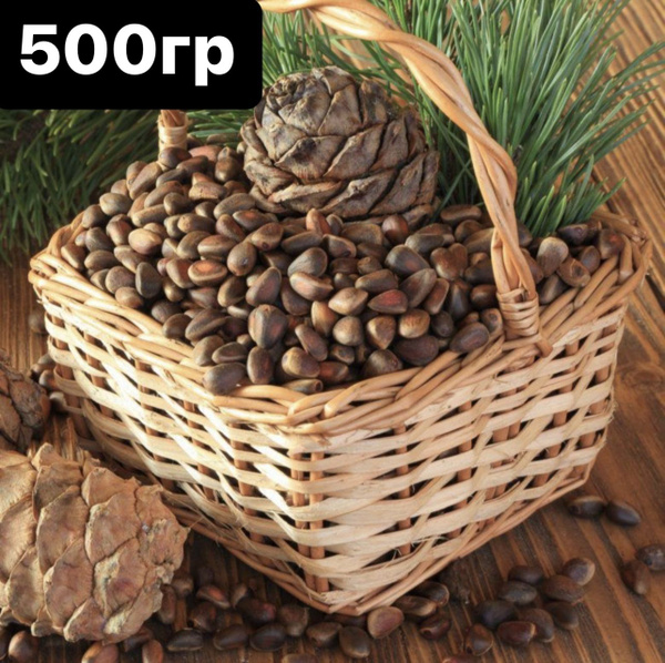 Орех кедровый в скорлупе 500 гр. Свежий урожай 2023 г. - купить с ...