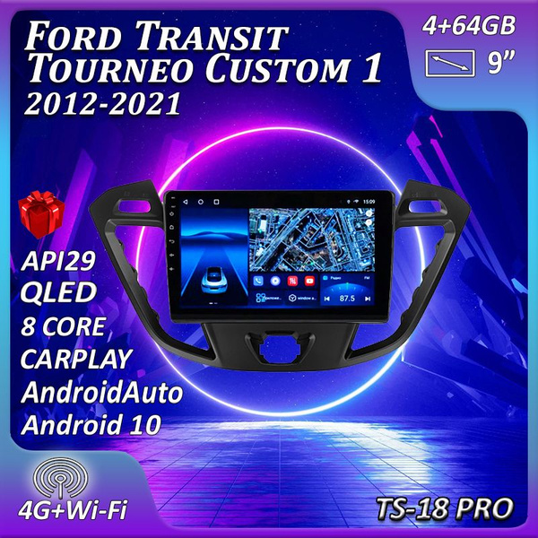 Штатная магнитола Multimedia Factory TS18PRO/4+64GB/ Ford Transit/ Ford ...