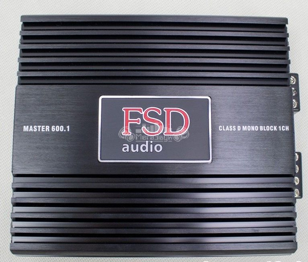 Автомобильный одноканальный усилитель FSD audio MASTER 600.1/моноблок ...