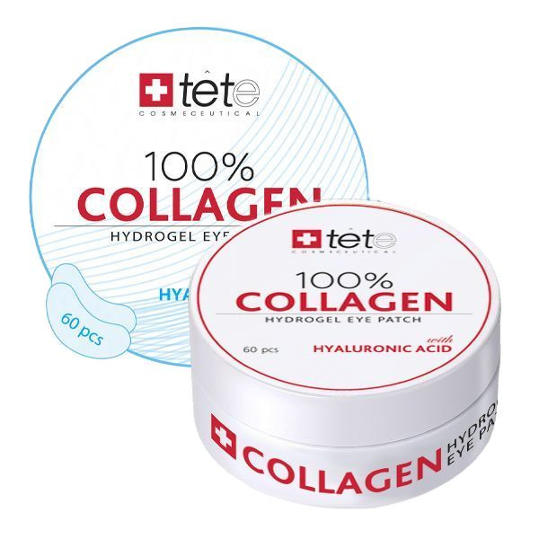 Tete Cosmeceutical 100% collagen hydrogel eye patch Гидроколлагеновые ...