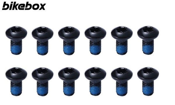 Комплект болтов 12 шт. для крепления тормозного диска, болты черного ...