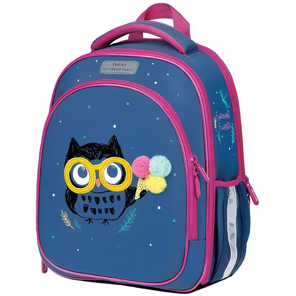 Ранец для девочки Berlingo ортопедический, Expert Light Funny owl ...