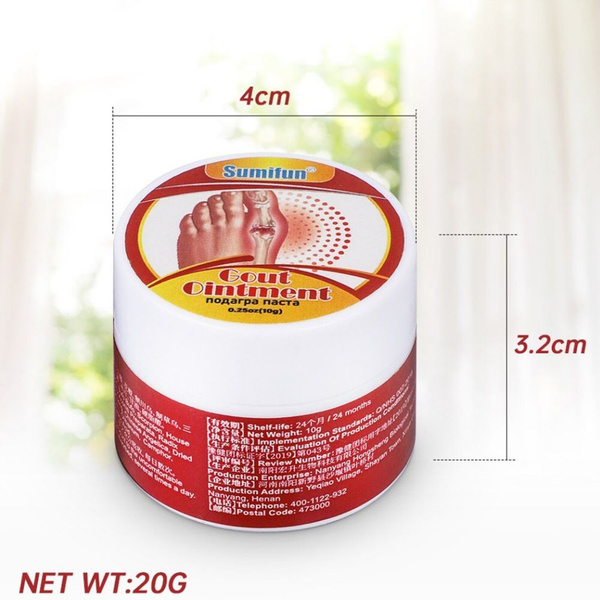 Мазь Gout Ointment от подагры, для ног коленного сустава обезболивающая ...