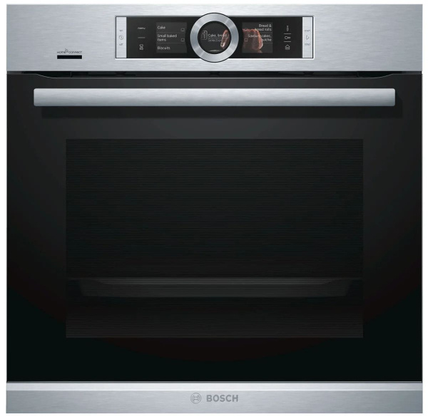Bosch духовой шкаф HSG636XS6, серебристый, 56 см - купить с доставкой ...