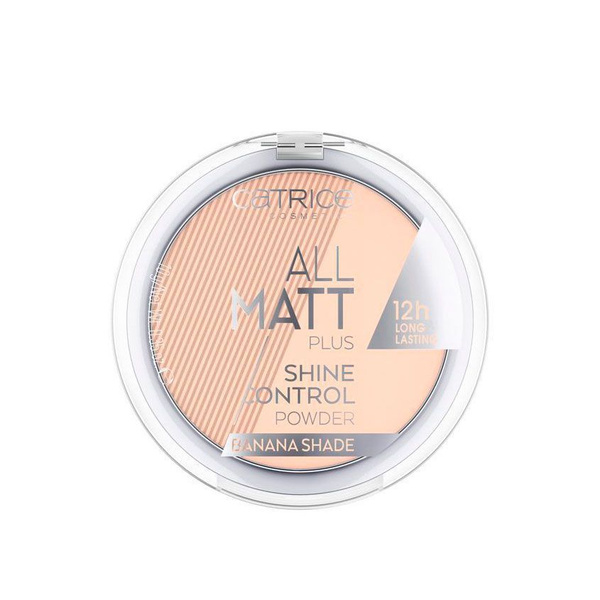 Пудра компактная для лица CATRICE ALL MATT PLUS SHINE CONTROL, тон 002 ...