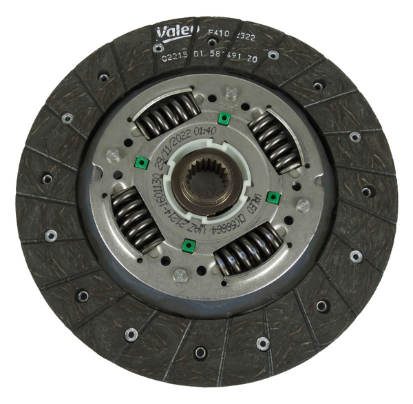 Диск сцепления 21214-1601130-00 ведомый Valeo (2123-21214) - Valeo арт ...