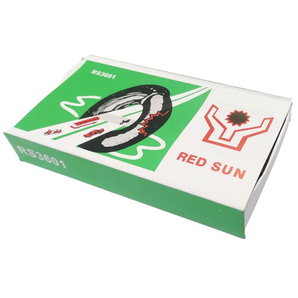 Аптечка велосипедная 36 заплаток Red Sun / Набор для ремонта шин и ...