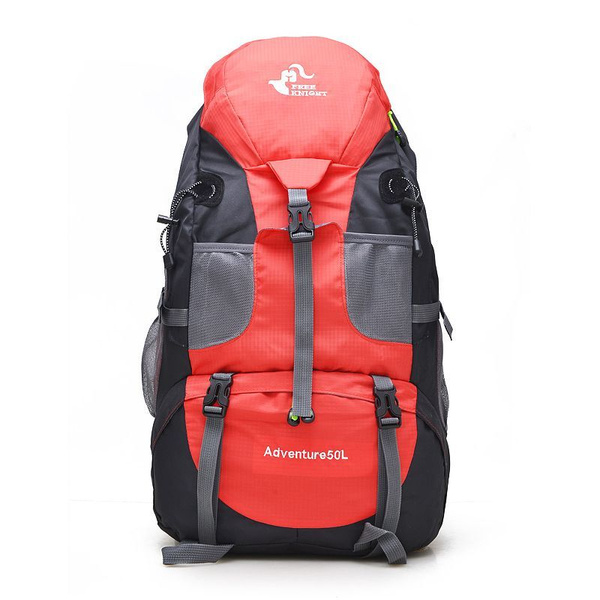 Рюкзак туристический Free knight Knight Trekking красный, 50 л - купить ...