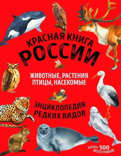 Характеристики Красная книга России. Млекопитающие, птицы, рептилии ...