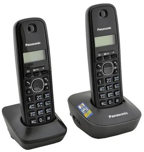 Радиотелефон (DECT) Panasonic KX-TG1612RUH (2 шт) - купить с доставкой ...