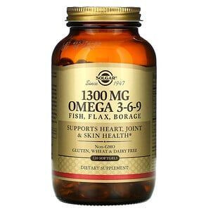 Solgar Omega - Омега 3-6-9, 1300 мг 60 гелевых капсул - купить с ...