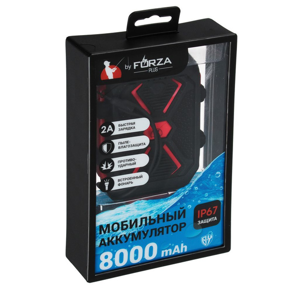 Внешний аккумулятор (Power Bank) FORZA PLUS 03189100 - купить по ...