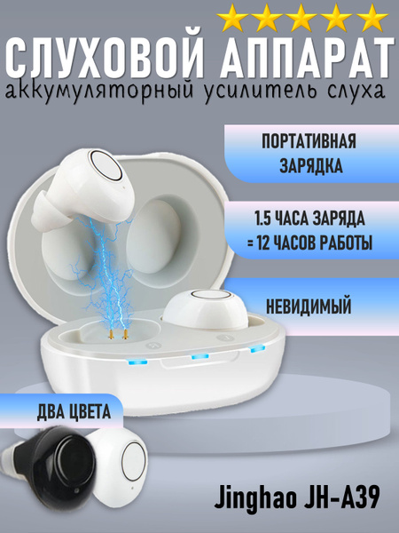 Аккумуляторный усилитель звука Jinghao JH-A39 слуховой аппарат - купить ...