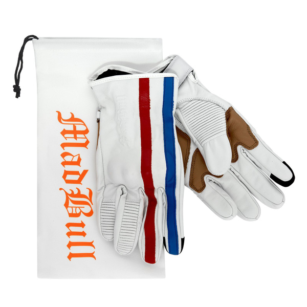 Характеристики Перчатки мотоциклетные MadBull EASY RIDER White XL ...