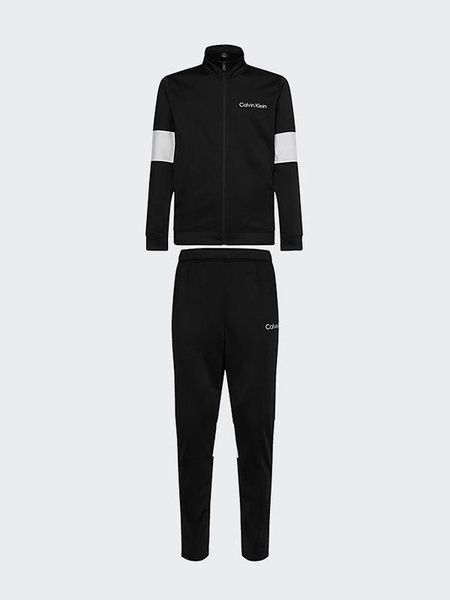 Calvin klein tracksuit deals grey