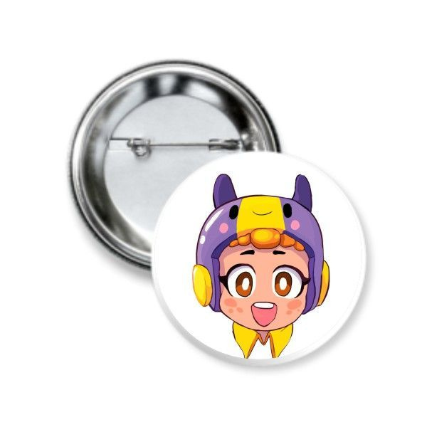 Значок Brawl Stars, Бравл Старс №6 - купить с доставкой по выгодным ...