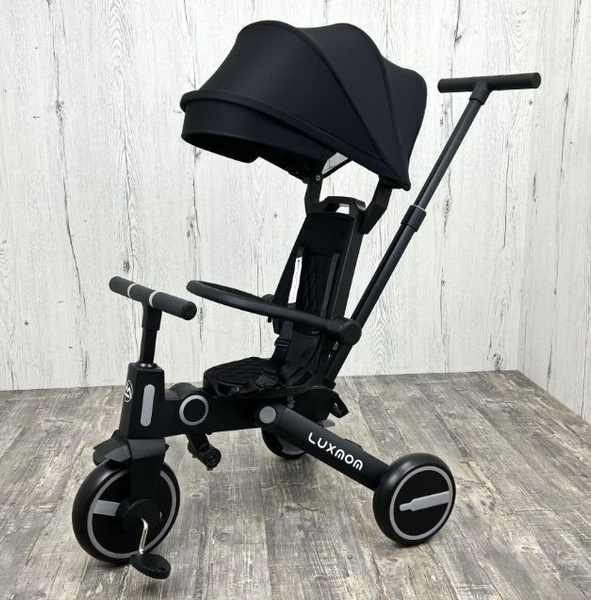 Велосипед складной трехколесный Luxmom 368 Черный - купить с доставкой ...