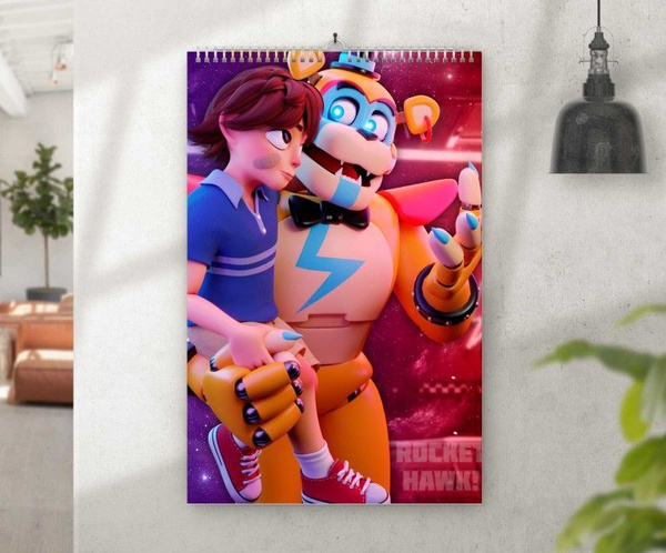 Перекидной календарь 5 Ночей с Фредди, Five Nights at Freddy's, ФНАФ ...