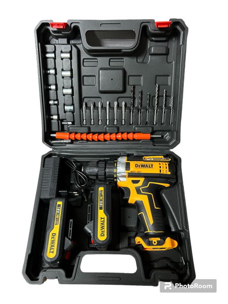 Шуруповерт DeWalt Шуруповёрт 18 v 5A, От аккумулятора, 1500 Вт - купить ...