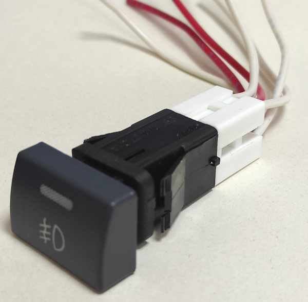 Кнопка передних противотуманных фар с разъемом - Газель Бизнес, Некст ...