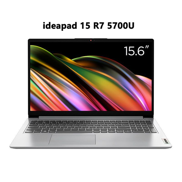 Ноутбук Lenovo Ideapad 15/AMD Ryzen 7 5700U/16GB/1T, серебристый ...