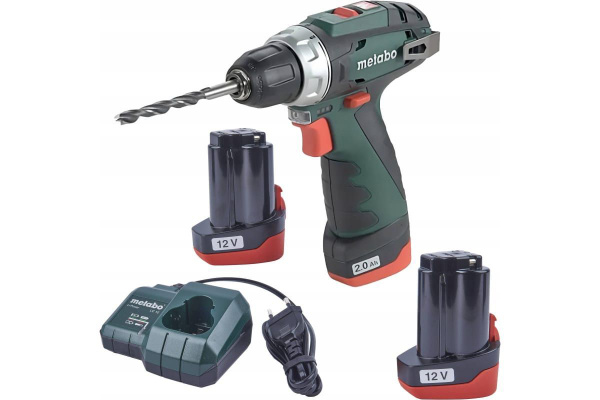 Аккумуляторная дрель-шуруповерт Metabo PowerMaxx BS Basic 600984000 ...
