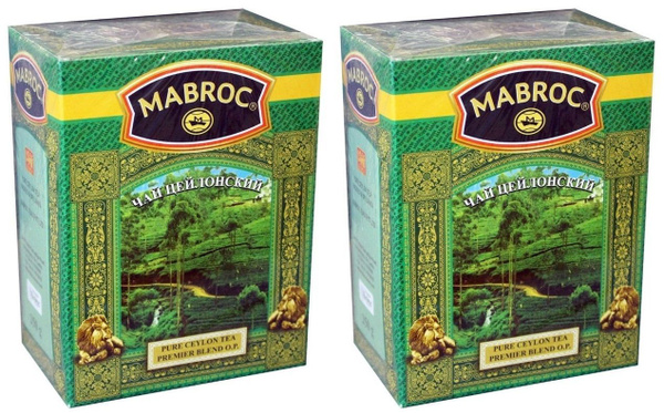 Mabroc Чай черный, 250 грамм, 2 шт. купить на OZON по низкой цене ...