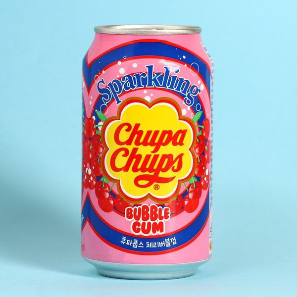 Напиток газированный Chupa Chups вишневая жвачка, 345 мл - купить с ...