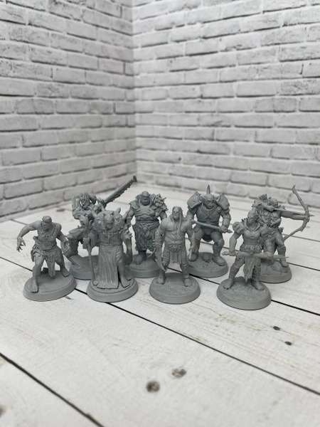 Набор миниатюр для настольных игр DnD, ДнД, Dungeons & Dragons ...
