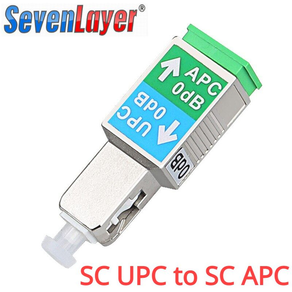 Переходник SC/UPC male - SC/APC female - купить с доставкой по выгодным ...