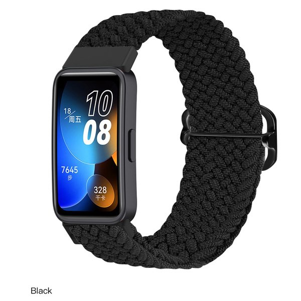 Плетёный ремешок из эластичной ткани для фитнес браслета Huawei Band 8 ...