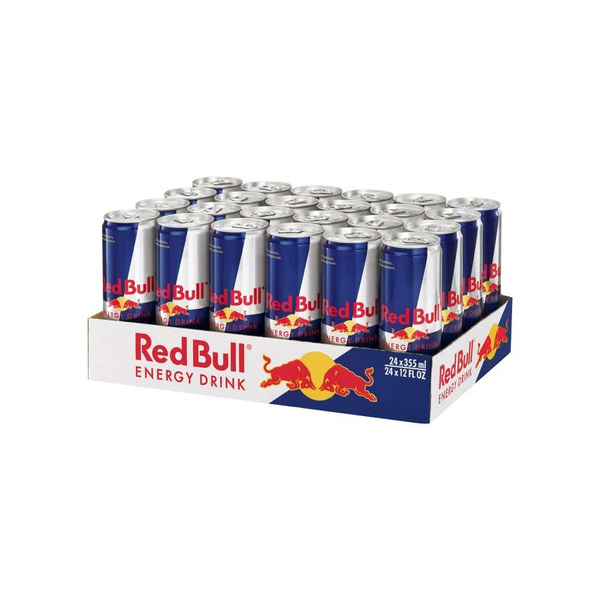 Энергетический напиток Red Bull (Ред Булл), 355 мл х 24 шт, ж/б ...
