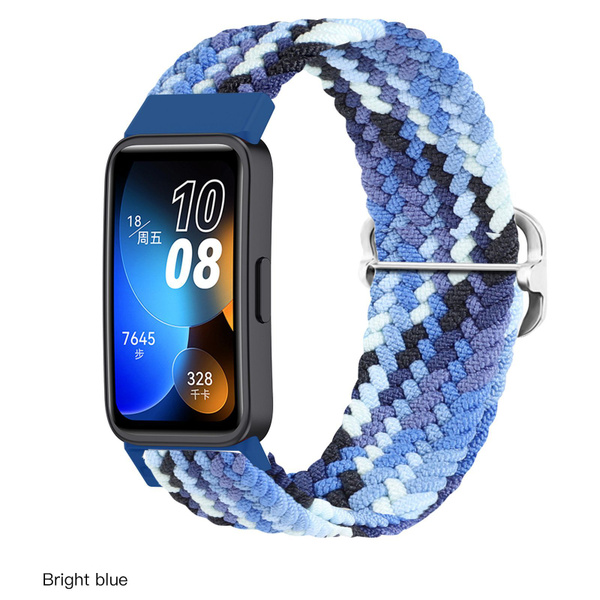 Плетёный ремешок из эластичной ткани для фитнес браслета Huawei Band 8 ...