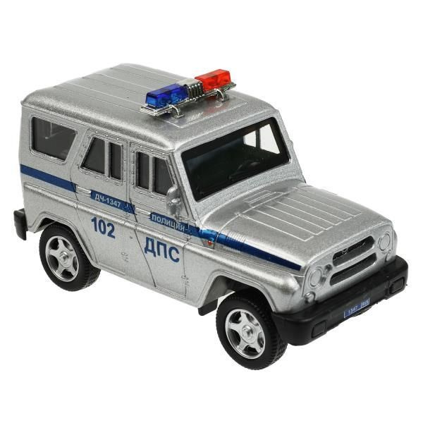 Машинка для мальчика металлическая УАЗ ХАНТЕР Полиция длина 10.5 см ...