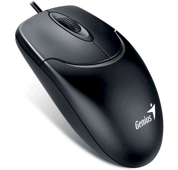 Мышь проводная Genius x 31010018400 31010018400, черный - купить по ...