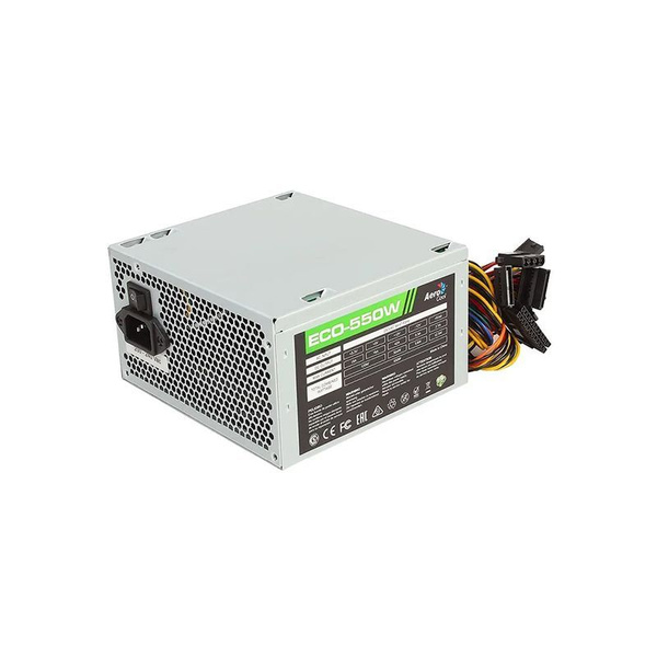 Блок питания компьютера Aerocool ECO-550W, 550 Вт (ECO-550) - купить с ...