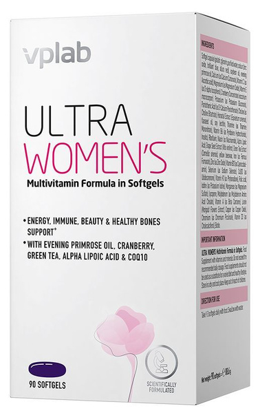 Vplab Ultra Women S Multivitamin Formula Купить