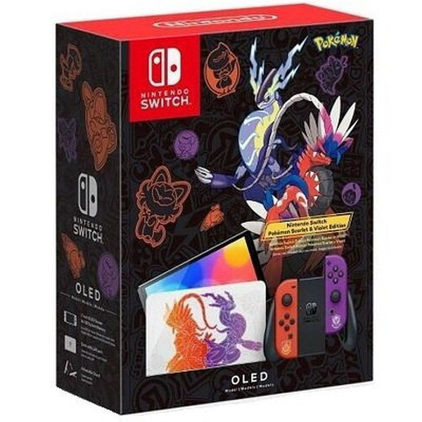 Игровая приставка Nintendo Switch OLED 64 ГБ, Pokemon Scarlet & Violet ...