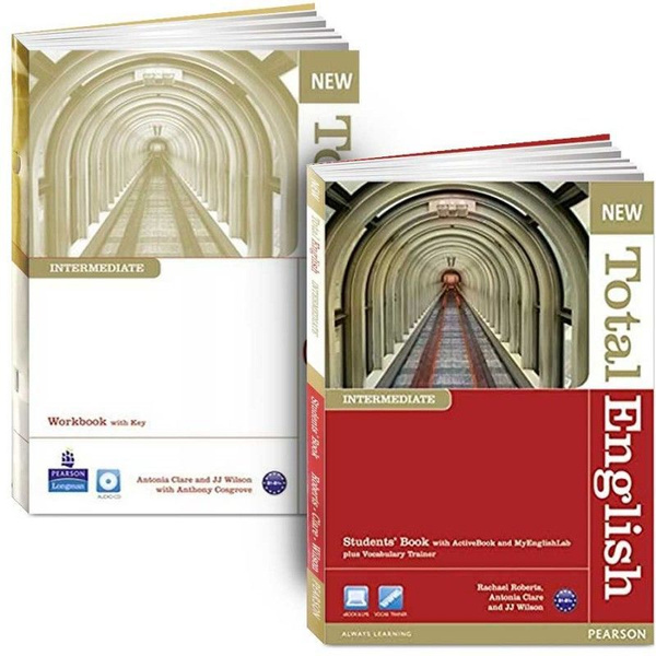 New Total English intermediate (Учебник + Рабочая Тетрадь + CD/DVD ...