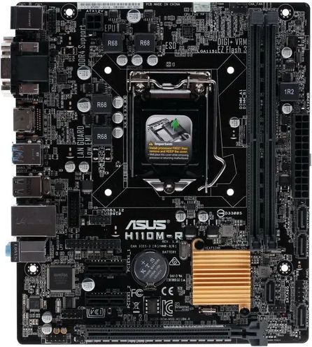 Материнская плата ASUS H110M-R/C/SI купить по низкой цене с доставкой и ...