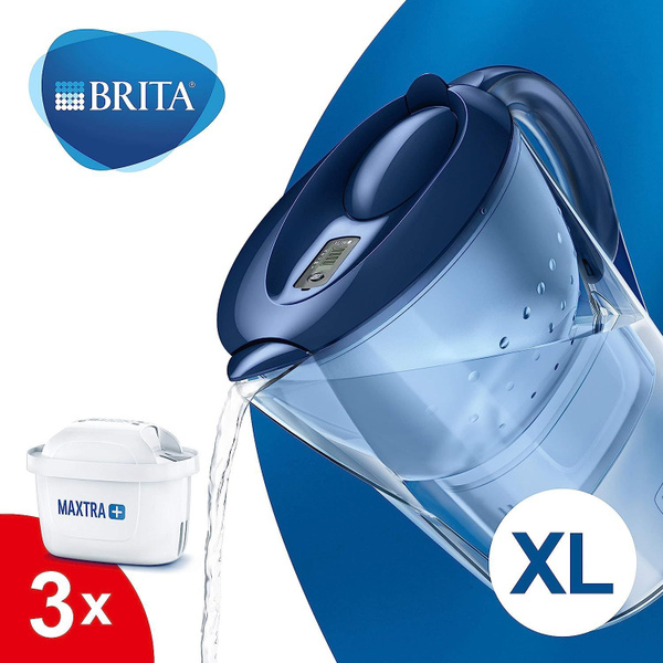 Кувшин с фильтром для воды BRITA Marella XL, 3,5 л с 3 сменным ...