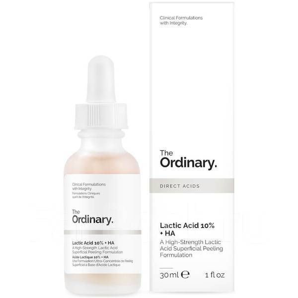 Deciem The Ordinary сыворотка с молочной кислотой Lactic Acid 10% + HA ...