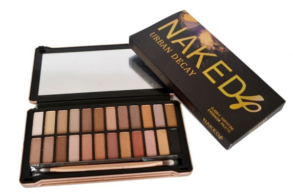 Палетка из 24 оттенков теней для век Urban Decay NAKED 4 - купить с ...