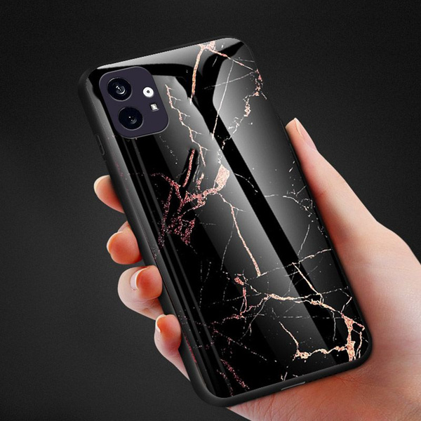 Модные мраморные стеклянные задние крышки Nothing Phone 1 / Нотхинг ...