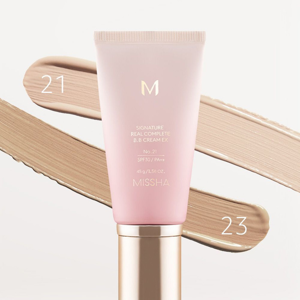 Тональный BB крем Missha M Signature Real Complete BB Cream №21, SPF30 ...