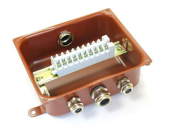 Коробка клеммная У614А УХЛ1,5 IP65 латунный ввод ЗЭТА - купить по ...